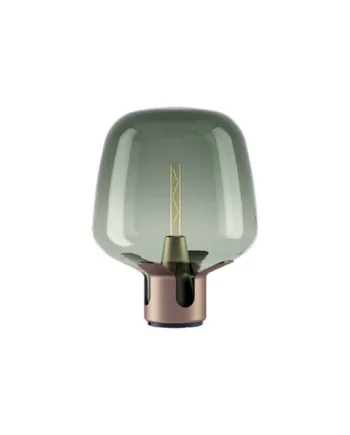 Flar Medium Bordlampe Terra Turquoise