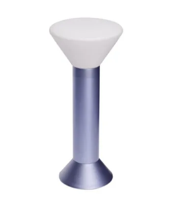 Flash Portable Batteri Bordlampe Metallic Lilla