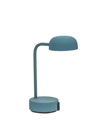 Fokus Bordlampe Batterilampe Smoky Teal Blågrøn