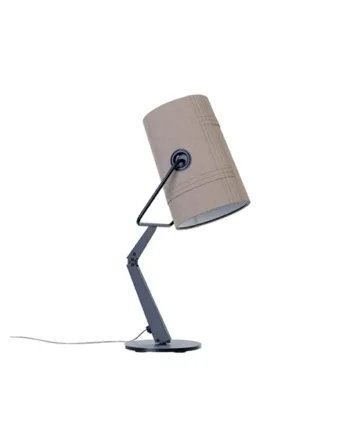 Fork Bordlampe Antrasit Grå