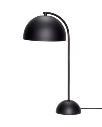 Form Bordlampe Metal Sort