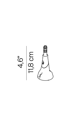 Fortebraccio Bordlampe Væglampe Universal Samling Metal