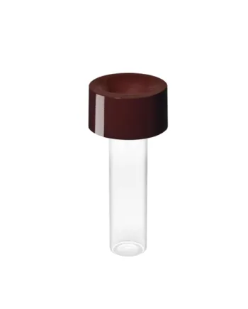 Foscarini Fleur Bordlampe Batterilampe Bourgogne Rød