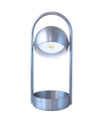 Frandsen Ball Portable Bordlampe Aluminium : Erling Christensen Møbler