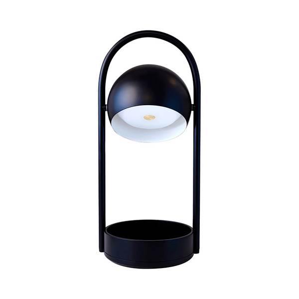 Frandsen Ball Portable Bordlampe Black : Erling Christensen Møbler