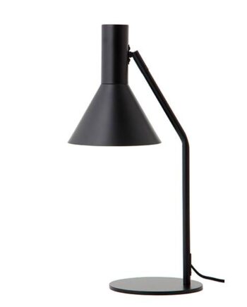 Frandsen Lyss Bordlampe Matt Black : Erling Christensen Møbler