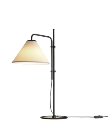 Funiculi Fabric Bordlampe Sand Sort
