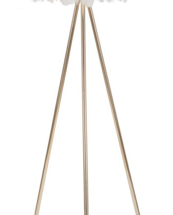 Glam Bordlampe Guldfarve Jern Plast 46x147