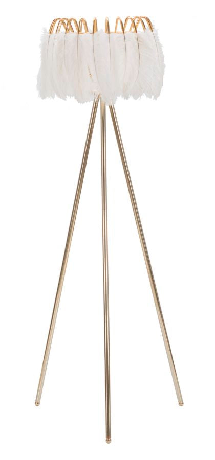 Glam Bordlampe Guldfarve Jern Plast 46x147