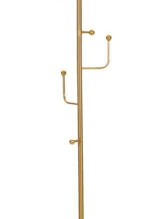 Glam Bordlampe Guldfarve Metal Stof