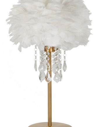 Glam Bordlampe Jern Plast 30x55