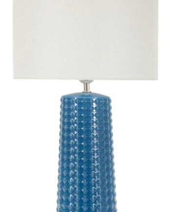 Gliss Blå Bordlampe ø30