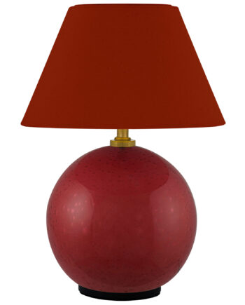 Globen Lighting Iris Bærbar Bordlampe Burgundy