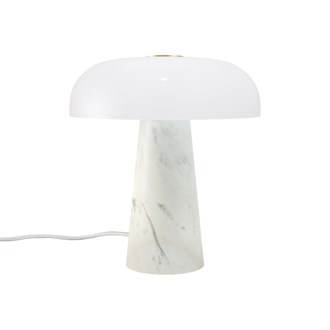 Glossy Mini Bordlampe Hvid Design For The People