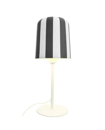 Gry Bordlampe Grå Hvid