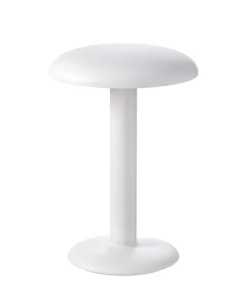 Gustave Bordlampe Batterilampe Mat Hvid