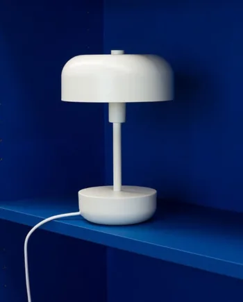 Haipot Bordlampe Hvid