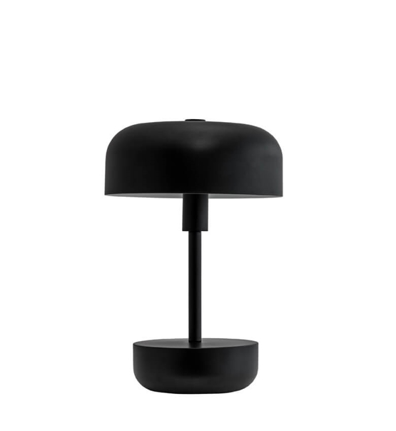 Haipot Portable Bordlampe Batterilampe Sort