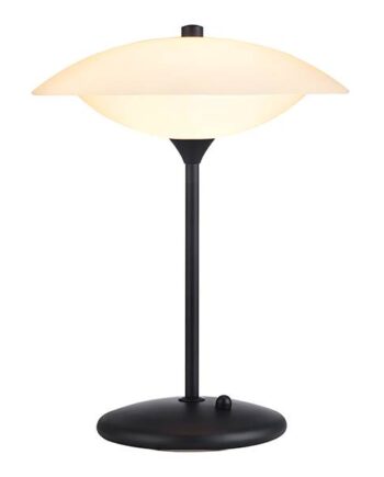 Halo Design Baroni Bordlampe Opal Mat Sort : Erling Christensen Møbler