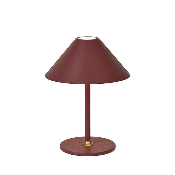 Halo Design Hygge Bordlampe Maroon : Erling Christensen Møbler