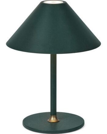 Halo Design Hygge Genopladelig Bordlampe H25 Mørkegrøn