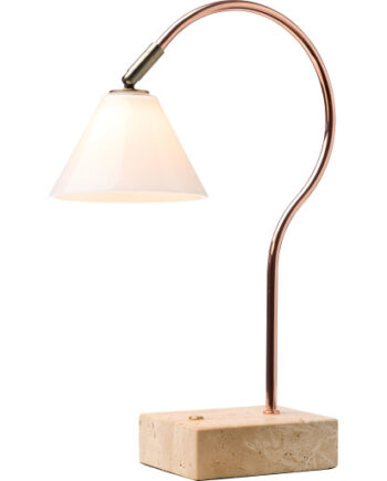 Halo Design Question Genopladelig Bordlampe Kobber Messing