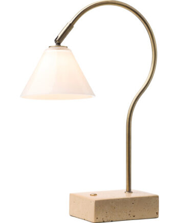Halo Design Question Genopladelig Bordlampe Messing