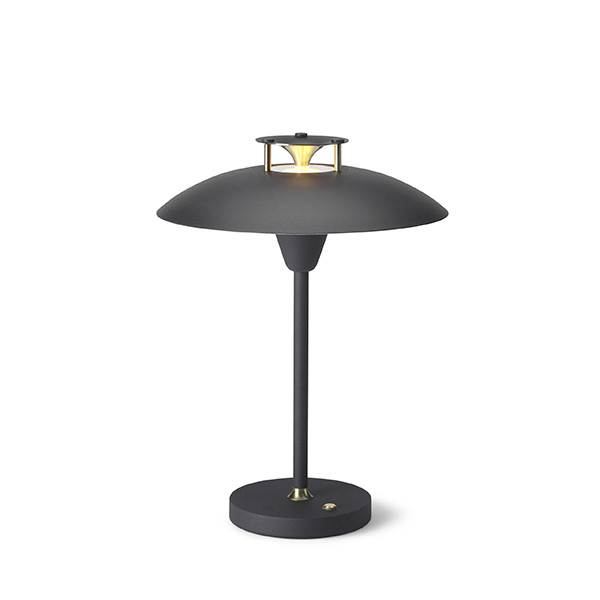 Halo Design Stepp Batteri Bordlampe Sort : Erling Christensen Møbler