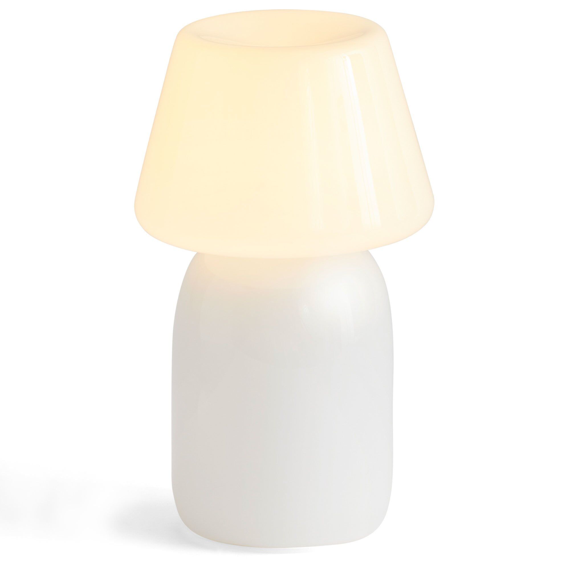 Hay Apollo Portable Bordlampe White Glass