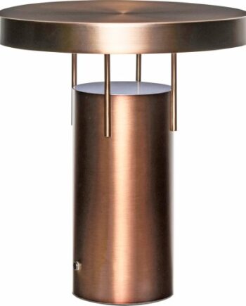 Hbsch Bringme Genopladelig Bordlampe Bruneret Messing