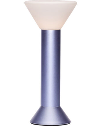 Hbsch Flash Genopladelig Bordlampe Lilla