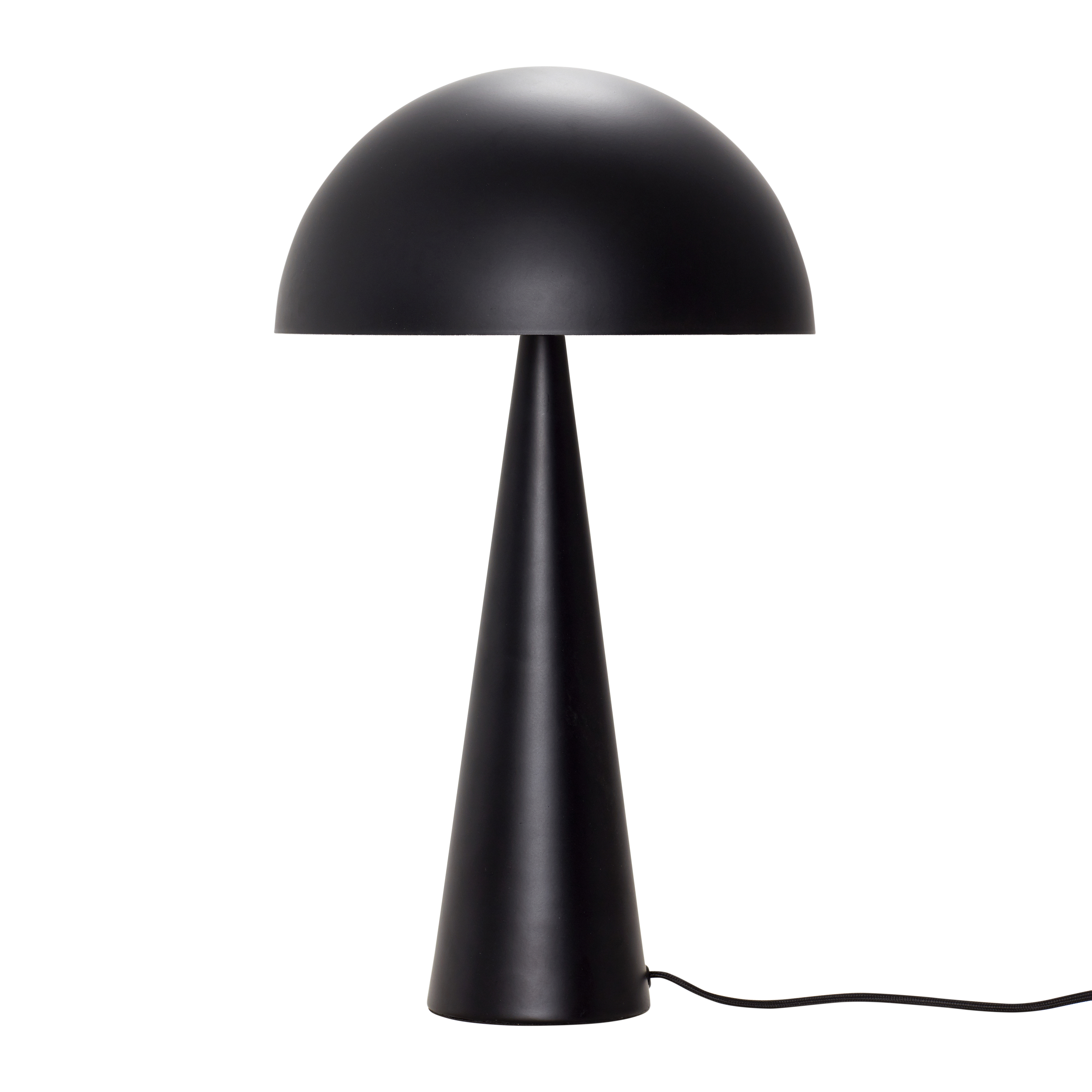 Hbsch Mush Bordlamp Høj Sort