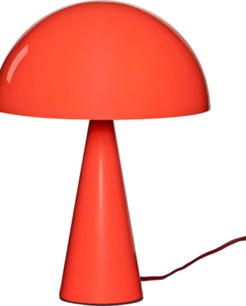 Hbsch Mush Bordlampe Klar Rød