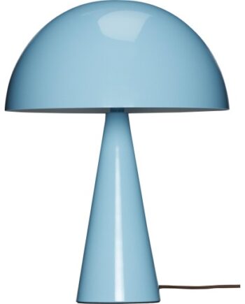 Hbsch Mush Bordlampe Lyseblå