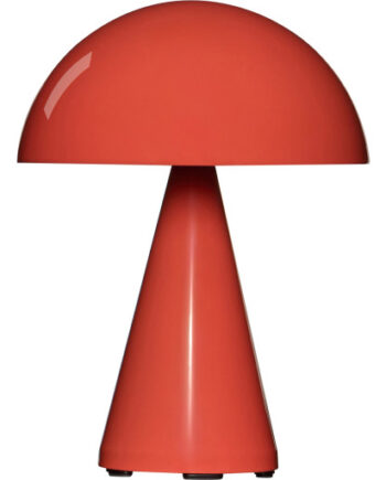Hbsch Mush Genopladelig Bordlampe Rød