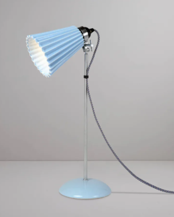 Hector Pleat Tabel Bordlampe Original Btc Medium ø12  Blue