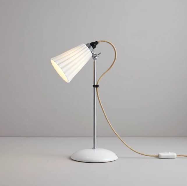 Hector Pleat Tabel Bordlampe Original Btc Natural