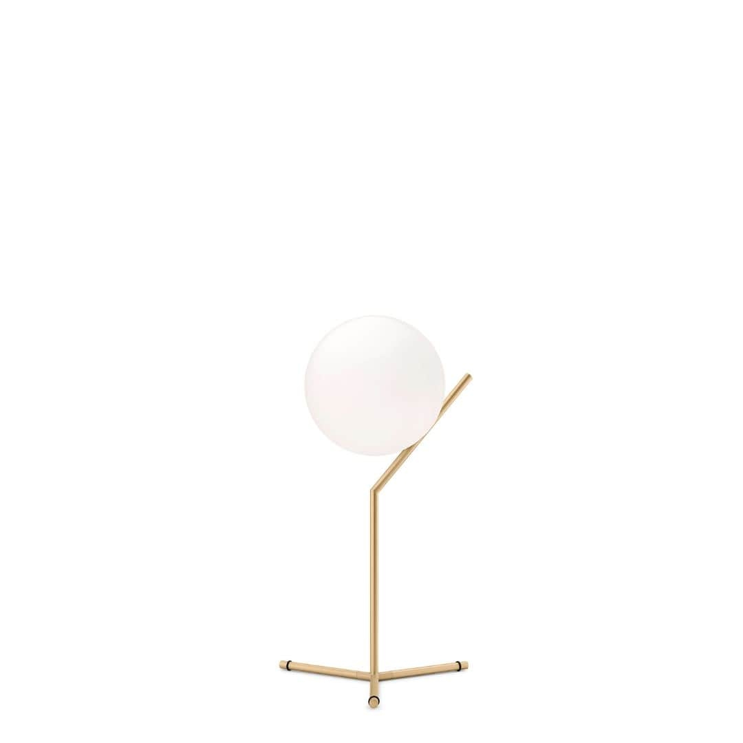 High Bordlampe Messing Flos