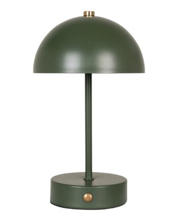 Holt Bordlampe Bordlampe Genopladelig Metal Grøn Messing