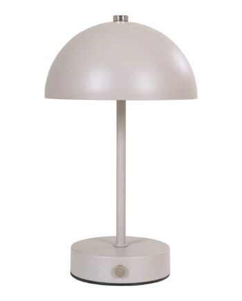Holt Bordlampe Bordlampe Genopladelig Metal Sand Stål