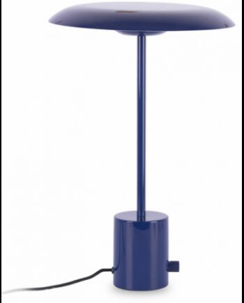 Hoshi Bordlampe Med Dæmper H40 ø26 12w Smd Led Blank Blå