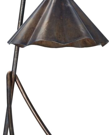 House Doctor Bordlampe Flola Messing Antik Brun