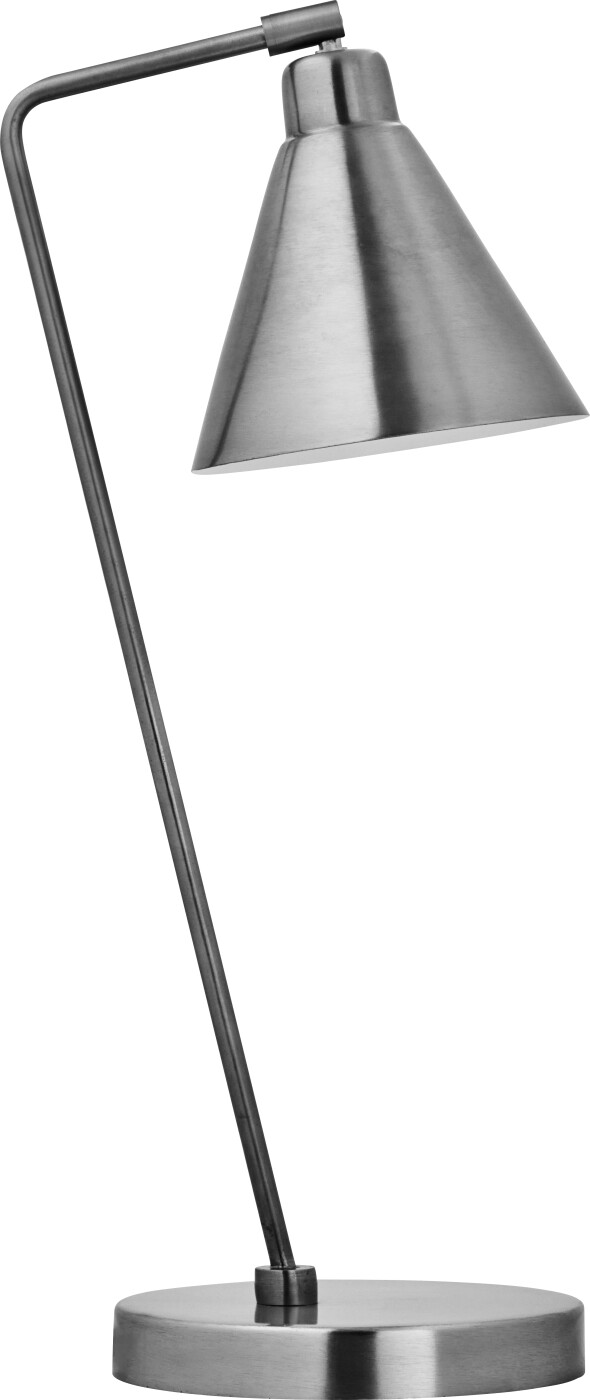 House Doctor Bordlampe Hdgame Børstet Sølv 54x22x15