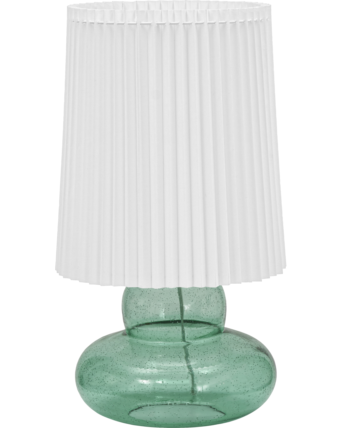 House Doctor Bordlampe Inkl Lampeskærm Ribe Grøn