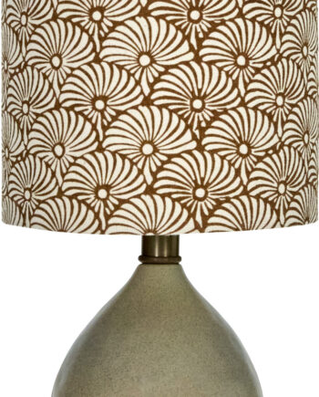House Doctor Bordlampe Med Skærm Flores Sand