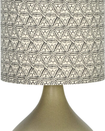 House Doctor Bordlampe Med Skærm Florie Sand