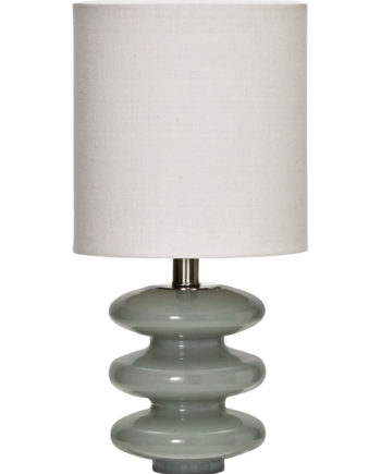 House Doctor Bordlampe Step Lyseblå Råhvid