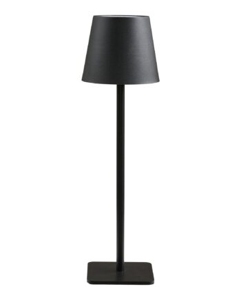 House Nordic Bradford Bordlampe Genopladelig Metal Sort