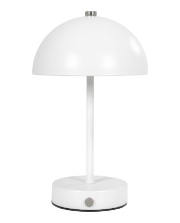 House Nordic Holt Led Bordlampe Hvid Genoplad H25