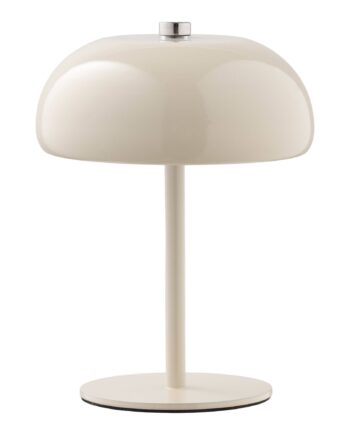 House Nordic Margate Bordlampe Genopladelig Metal Beige ø13